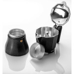 Cafetera Italiana Fagor Negro Aluminio