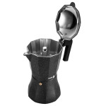 Cafetera Italiana Fagor Negro Aluminio