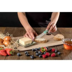Cuchillo de Postre Arcos NOVA Amarillo Verde Naranja Pastel Acero Inoxidable Polipropileno