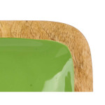 Bandeja con Compartimentos MALI-991 G Verde 31 x 3 x 3 cm (6 Unidades)