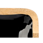 Bandeja con Compartimentos MALI-991 B Negro 31 x 3 x 31 cm (6 Unidades)