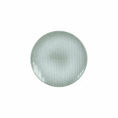 Plato Llano DKD Home Decor Verde Gres (20 x 20 x 2,5 cm)