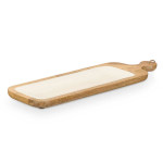 Bandeja de Aperitivos MALI-798 W Blanco 50,7 x 3 x 14 cm (6 Unidades)