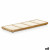 Bandeja con Compartimentos MALI941 W Blanco 46 x 3 x 17 cm (6 Unidades)
