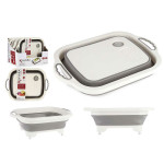 Tabla de cortar Kinvara Z-017 Blanco Gris 29,8 x 5 x 40 cm (6 Unidades)