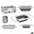 Colador Kinvara CH43223-4 Blanco Gris Polipropileno TPR 60 x 26 x 12 cm 39,5 x 4,5 x 26 cm (6 Unidades)