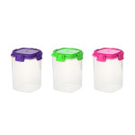 Set de Fiambreras Privilege 140 ml 6,8 x 5 x 5 cm 3 Piezas (24 Unidades)