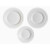 Set de Vajilla Vivalto F-LGCP105-75-85 Blanco Vidrio opalino (2 Unidades)