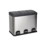 Cubo de Basura para Reciclaje Confortime Acero Inoxidable 45 L