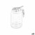 Aceitera Vivalto YHP-Y0711H/BH Transparente Vidrio 280 ml 10 x 12,3 x 7 cm (12 Unidades)