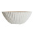 Ensaladera DKD Home Decor Blanco Natural Madera de mango 30 x 30 x 12 cm