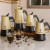 Cafetera Italiana Cecotec Piccolina 900 Beige Silicona Acero Inoxidable 10 Tazas 450 ml