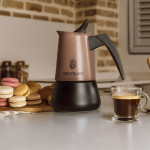Cafetera Italiana Cecotec Piccolina 600 Bronze Bronce 6 Tazas 300 ml