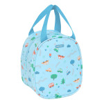 Portameriendas Térmico Safta Coches Azul 19 x 22 x 14 cm