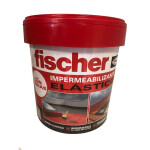 Impermeabilizante Elástico Con Fibras. Envase 1L. Bote Plástico - Fischer
