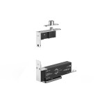 Kit Pivote Hidraulico Jnf 204 Inoxidable Satinado Para Puerta)40Mm 1000Mm 100Kg In.05.204