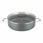 Cacerola Con Tapa Fagor Gris Ø 28 cm Aluminio Forjado