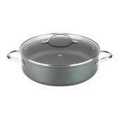 Cacerola Con Tapa Fagor Gris Ø 28 cm Aluminio Forjado