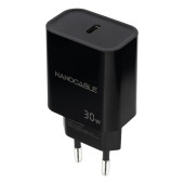 Cargador de Pared NANOCABLE Negro