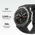 Smartwatch Amazfit W2323GL1N Negro 1,5"