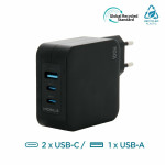 Cargador portátil Mobilis 001365 Negro