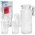 Set de jarra con vasos Excellent Houseware ye9000500 200 ml 1,1 L 5 Piezas