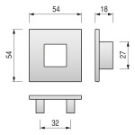 Varadero Tirador Zamak 32Mm. Elegir Acabado.