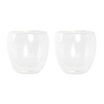 Set de Vasos DKD Home Decor Transparente Cristal Vidrio de Borosilicato 250 ml