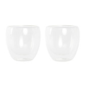 Set de Vasos DKD Home Decor Transparente Cristal Vidrio de Borosilicato 250 ml