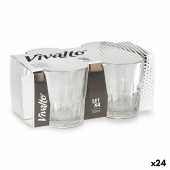 Vaso Vivalto RYG5041 Transparente Vidrio 100 ml Café (24 Unidades)