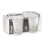 Vaso Vivalto RYG5041 Transparente Vidrio 100 ml Café (24 Unidades)