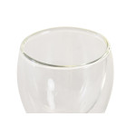 Set de Vasos DKD Home Decor Transparente Cristal Vidrio de Borosilicato 100 ml 2 Piezas