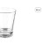 Vaso Vivalto Transparente Vidrio 85 ml Café (24 Unidades)