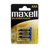 Pilas Maxell 1,5 V AAA 4 Unidades