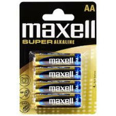 Pilas Maxell AA 1,5 V (4 Unidades)