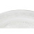 Plato Llano Home ESPRIT Transparente Cristal 33 x 33 x 9,4 cm