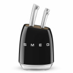 Juego de Cuchillos de Cocina y Soporte Smeg KBSF02BL