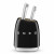 Juego de Cuchillos de Cocina y Soporte Smeg KBSF02BL