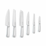 Juego de Cuchillos de Cocina y Soporte Smeg KBSF02BL
