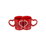 Juego de Tazas Out of the Blue Rojo (2 Unidades)