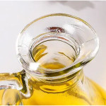 Aceitera La Mediterránea Transparente Corcho Vidrio 350 ml (24 Unidades)