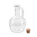 Aceitera La Mediterránea Transparente Corcho Vidrio 350 ml (24 Unidades)