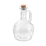 Aceitera La Mediterránea Transparente Corcho Vidrio 350 ml (24 Unidades)