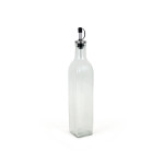 Aceitera Anna Transparente Plateado Vidrio 0,5 L (24 Unidades)