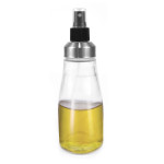 Aceitera Anna Transparente Plateado Vidrio 330 ml (12 Unidades)