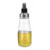 Aceitera Anna Transparente Plateado Vidrio 330 ml (12 Unidades)