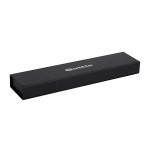 Cuchillo Pelador Quttin Damaskus Negro Plateado Acero Inoxidable 9 cm (2 Unidades)