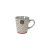 Taza Mug La Mediterránea Almudena Gris 200 ml (36 Unidades)