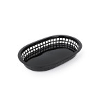 Cesta para el Pan Negro Plástico Rectangular 27,4 x 17,5 x 3,6 cm (36 Unidades)