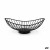 Panera My Bar Negro Metal Ovalado 25 x 13,5 x 9 cm (12 Unidades)